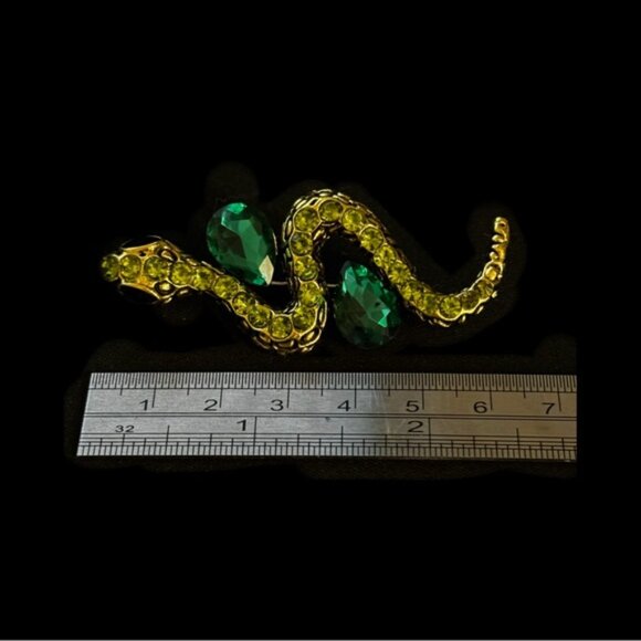 ✨Gorgeous Rhinestone Snake Brooch - Picture 3 of 3